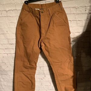 Carhartt Fleeced lined. Like new no rips or stains 30x30 original fit.